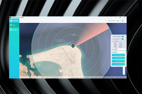 Electric Folding Wing drone  